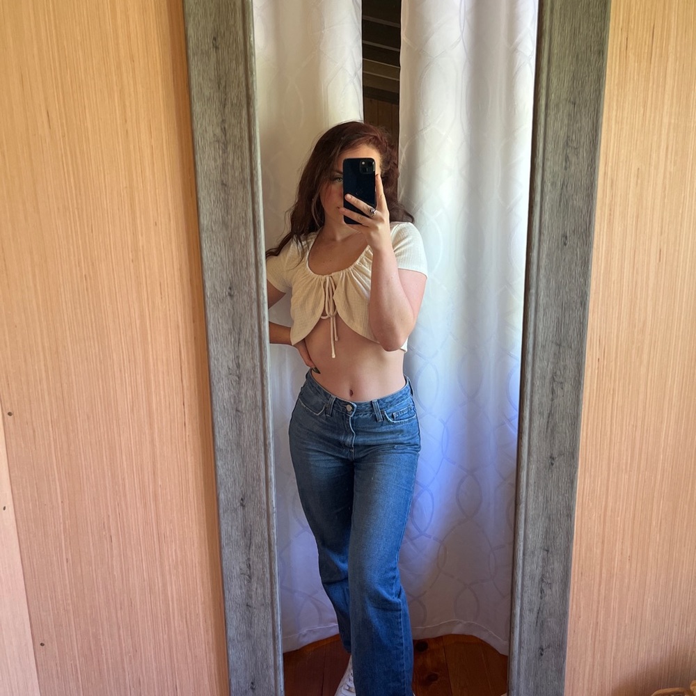Baggy mom jeans